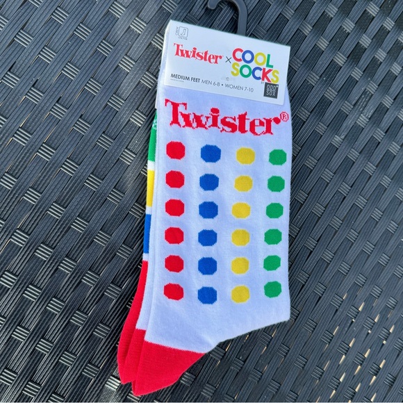 Hasbro Other - Twister Socks, Unisex - Sizes: Men 6-8, Women 7-10